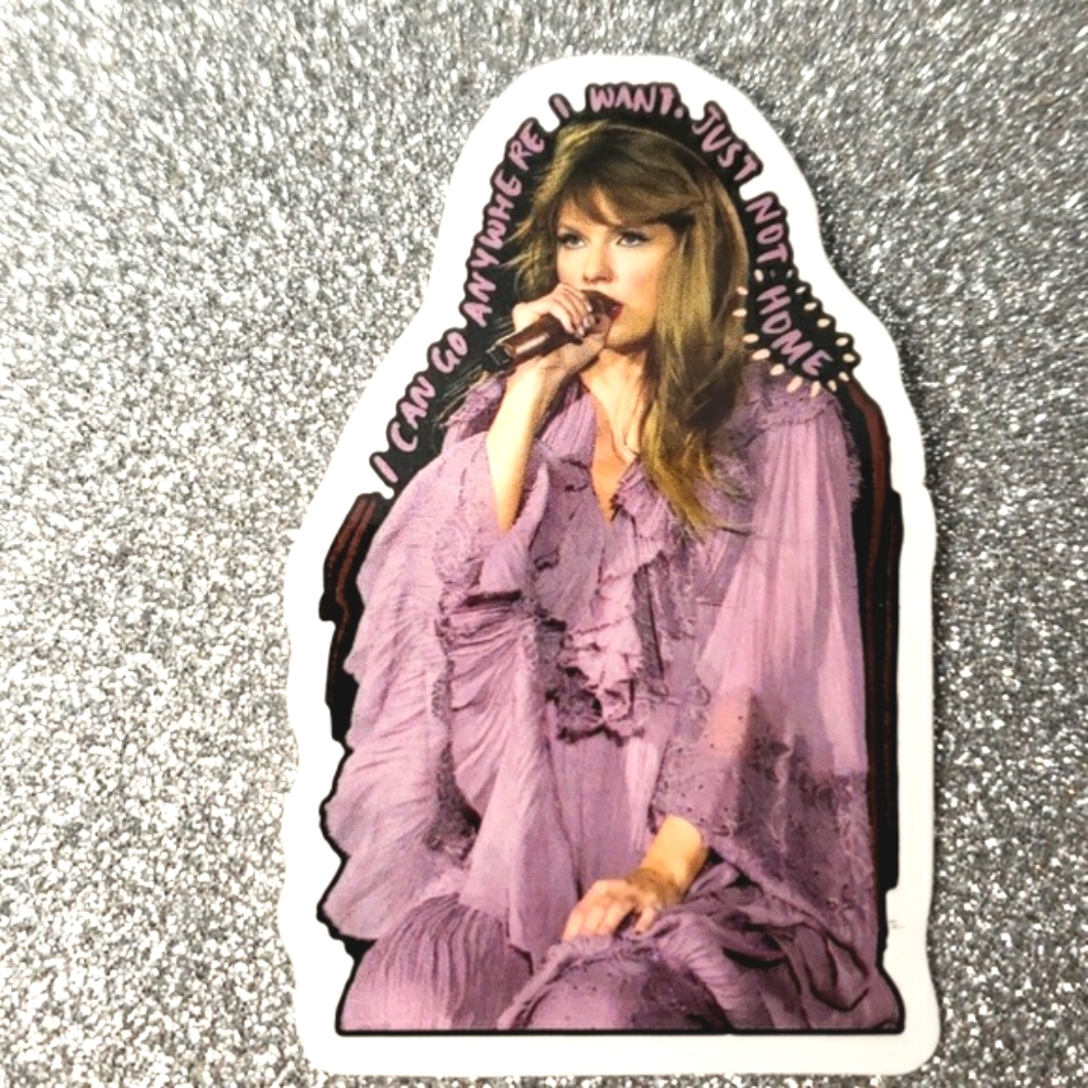 10/$10 Taylor Swift FOLKLORE Waterproof Sticker Ricochet